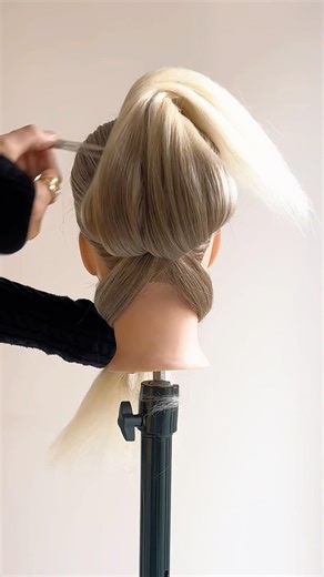 Easy hairstyle in 5 minutes