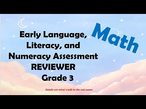 ELLNA Grade 3 Reviewer (Mathematics)