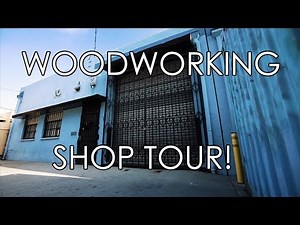 Woodworking Shop Tour! Olies Wood Shop