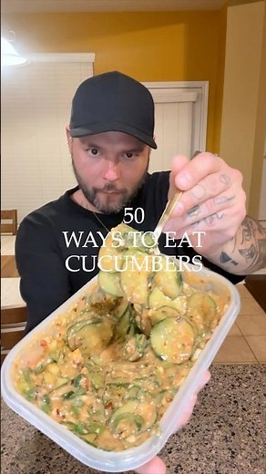 50 ways to eat cucumbers pt.2 #easycooking