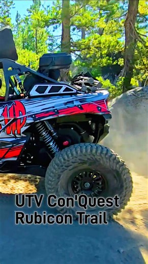 Steve says ~ you should join us on the UTV Con'Quest Rubicon Trail trip! 😀 This is by far the best way to experience the legendary Rubicon Trail with your UTV! We host all the food where all you need to bring is your camping and river gear! Register now at www.utvconquest.com ~ it will sell out this year. #utvconquest #rubicontrail #knucklesup | UTV Con'Quest