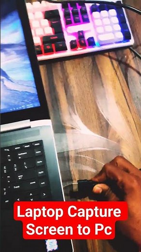 How to mirror Laptop Screen to another Pc Or Laptop #techtips #technology #shorts