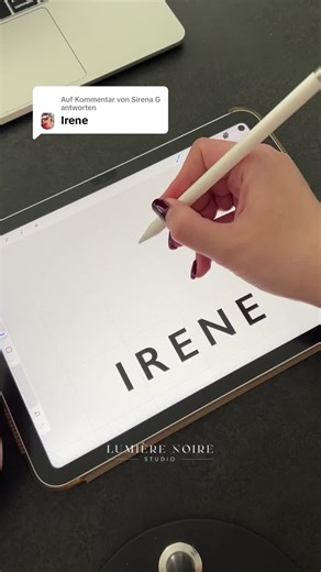 Erstelle ein ansprechendes Logo mit Procreate