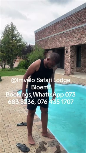 Poolside Relaxation at Invelo Safari Lodge, Bloemfontein