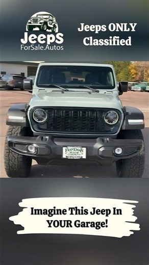 🚙 2024 Jeep Wrangler Willys 🔥 Only 21K Miles! Ready for Adventure? #Shorts