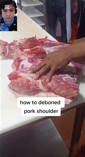 Deboning pork shoulder #tutorial | Simon Peter Botero Torreon