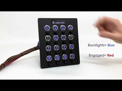 Bluewater Laser Etched Pushbutton Panels
