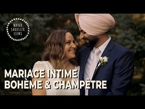 An intimate, bohemian and rural wedding in nature | Boho Wedding Film