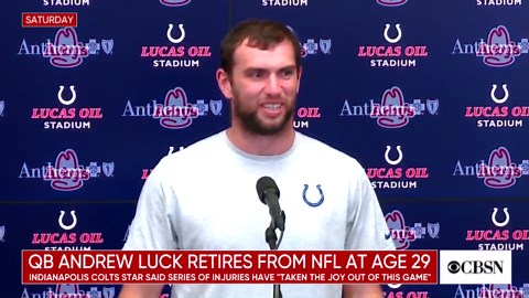 Andrew Luck stuns NFL world with sudden retirement