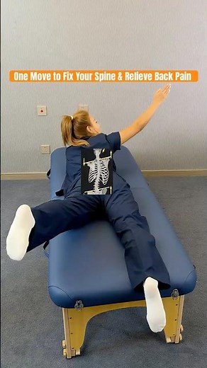 One Simple Exercise That Aligns Your Spine, Reduces Stiffness, and Eases Back Pain
