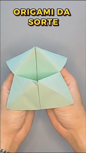 Como Fazer um Origami da Sorte Fácil em Minutos!