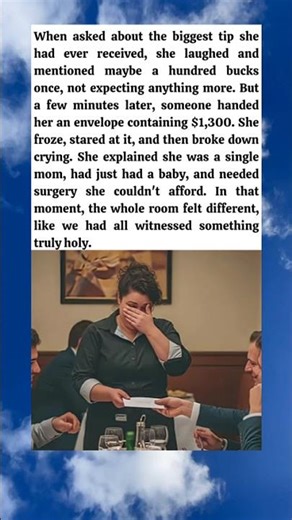 $1,300 and a Room Full of Silence