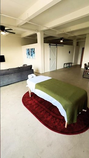 A Clean and Luxurious Massage Room Setup