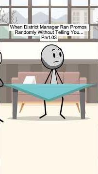 When district manager ran promos randomly without telling you Part 03 #animation #corporate