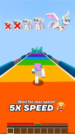 Princess CELESTIA in Minecraft speed map 😇😍 #minecraft #mylitlepony