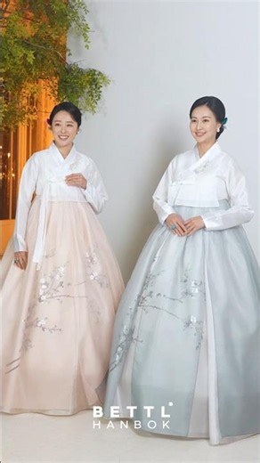 혼주한복에 화사함을 더하는 미니당의🌸 결혼식한복 추천