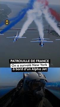 The Patrouille de France in New York