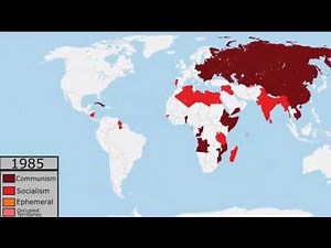 History of Communism (and Socialism) FAST EDIT - World Map - 20th Century