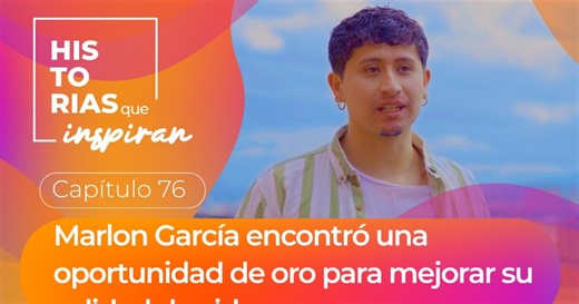 Marlon García, un colombiano que ratifica que los sueños no tienen fronteras