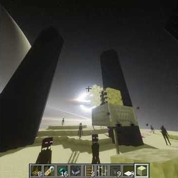the easiest enderman farm! #minecraft #gaming #shorts #fyp #tutorial