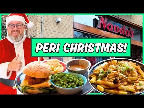 OUT OF DATE FOOD? The NANDO'S CHRISTMAS MENU Reviewed!