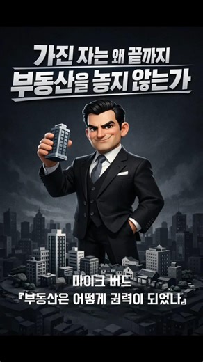 [책,Book] 가진 자는 왜 끝까지 부동산을 놓지 않는가 | 마이크 버드의 『부동산은 어떻게 권력이 되었나』
