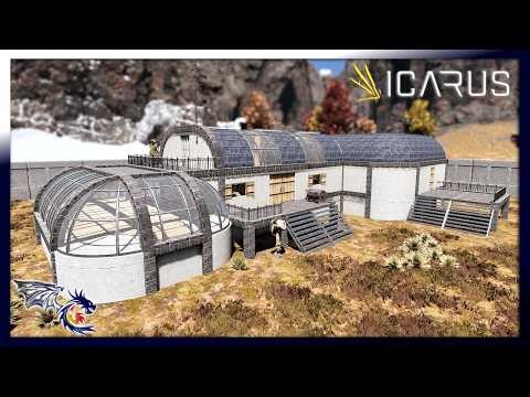 Day 2 - The Elysium Base Build | Icarus: Elysium