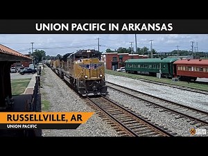 Russellville, Arkansas, USA - North | Virtual Railfan LIVE