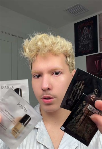 Testing Armani Beauty Luminous Silk Foundation