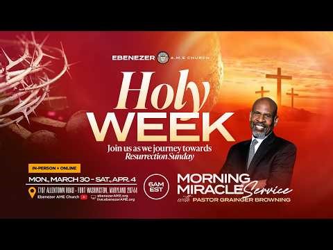 Holy Week Triumphant Tuesday Morning Miracle Service (03.31.26)