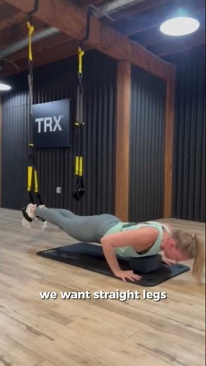 Mastering the TRX Atomic Push-up🔥🫵