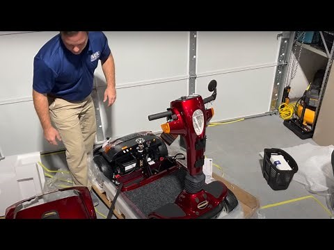 Unboxing Pride Maxima Four Wheel Scooter