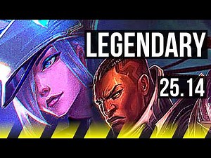 CAITLYN & Karma vs LUCIAN & Nami (ADC) | Legendary | TR Challenger | 25.14