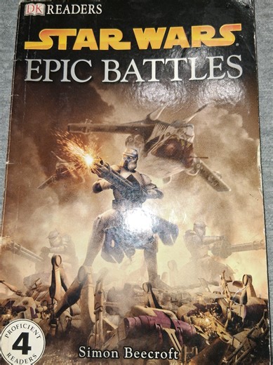 The star wars epic battles book isn't very epic #starwars #starwarsfan #book #reading #fyp