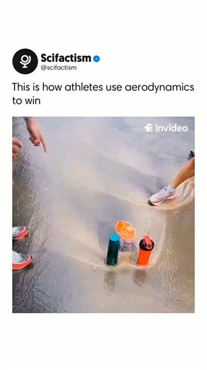 brackbellnow on Instagram: "This isn’t just teamwork in action — it’s physics at full speed. When athletes race in a tight formation, the leader pushes through the air first, breaking wind resistance and reducing drag. This creates a low-pressure zone behind them, allowing others to move faster while using significantly less energy. This phenomenon is called drafting, and it’s a powerful advantage in cycling, running, and motorsports. Riders behind the leader can save up to 30% of their energy, 