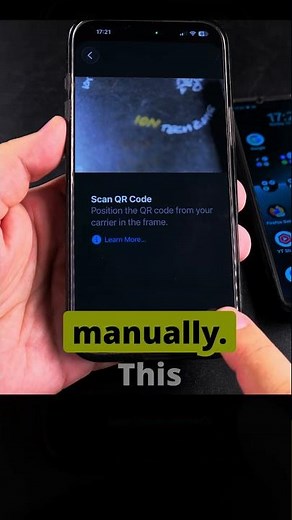 iPhone How to Add Second Number eSIM QR Code Part 1