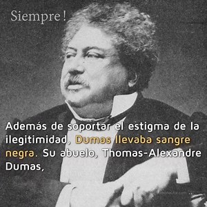 Alejandro Dumas fue un destacado escritor, novelista y dramaturgo francés, conocido especialmente por sus novelas históricas: Los tres mosqueteros y El Conde de Montecristo. Es autor de numerosas dramatizaciones y memorias, en las que ofrece un vivo retrato de su tiempo. Dueño de una obra prolífica, escribió tragedias, dramas, melodramas y aventuras, entre otras narraciones. Se le atribuyen más de 1.200 obras entre las propias y las de sus colaboradores, esto lo convierte en uno de los autores m