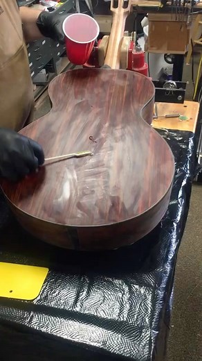 3K reactions · 30 shares | Pore filling a Guitar I did years ago. | Whittlesticks, Inc. - J. Luke Heaton | Facebook