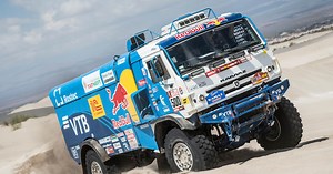 Watch Team Kamaz Master hatch a plan to keep on trucking at the Silk Way Rally
