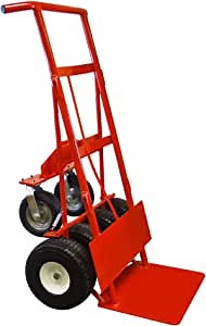 2000 lb Extreme-Duty 6 Wheel E-Track Hand Truck CART