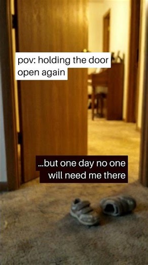 Holding the door open & cherishing tiny moments ✨ #shorts #parenting #childhood