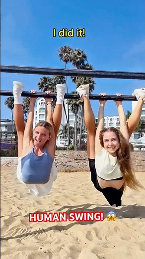 ANNA MCNULTY taught me her signature move! #shorts #flexibility