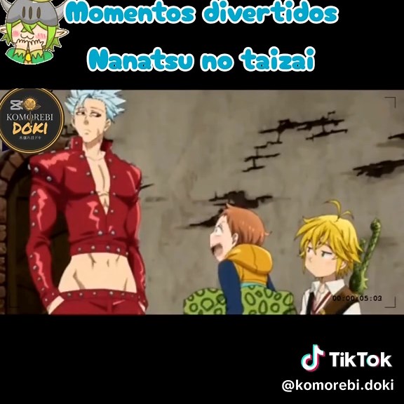 #AnimeCollector #Nanatsunotaizai #momentosdivertidos #meliodas #7pecadoscapitales