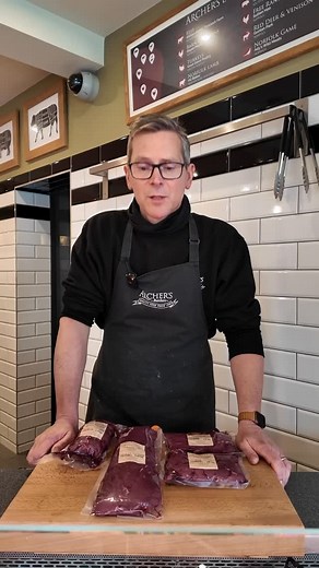 Discover the finest free-roaming red deer venison from Gunton Park, Norfolk – an 18th-century 1,000-acre estate where natural diets produce the healthiest, most nutrient-packed meat. Loin: Perfect for roasting or our signature Venison Wellington – as tender as beef fillet! Haunch & Diced: Ideal for hearty casseroles and larger joints. Sustainable, delicious, and bursting with vitamins & minerals. #GunstonParkVenison #SustainableMeat #HealthyEating #NorfolkProduce | Archers Butchers