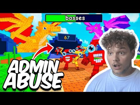 Enorme Admin abuse PvB (Plantes vs Brainrots) !!!