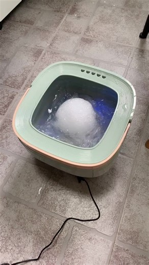 Small Portable Washing Machine Mini Washer Deep Cleaning Foldable Washing Machine