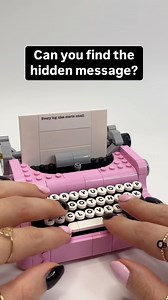 404K views · 19K reactions | How the "letters" of the LEGO Creator 3in1 typewriter should have been  #legotypewriter #legocreator #newlego #legoset #legotutorial #legomoc | trippinbricks | Facebook