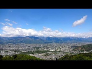 美しすぎる春の安曇野