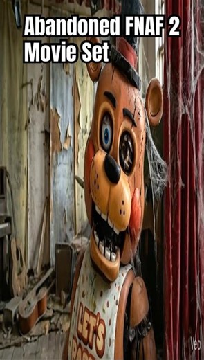 Visiting Abandoned FNAF 2 Movie Set #fnaf