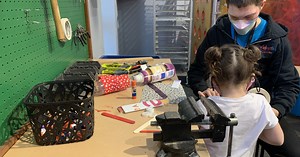 Getting creative: Generation Creation kids use their imaginations